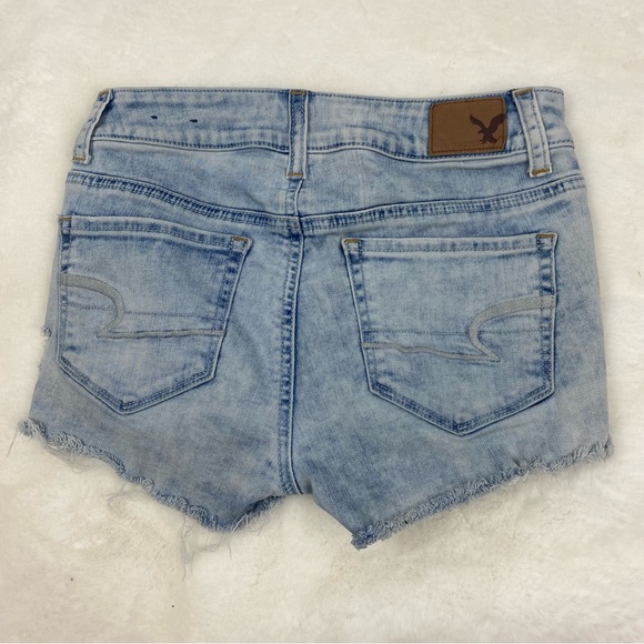American Eagle Outfitters Embroidered High Rise Shorties - Picture 6 of 10